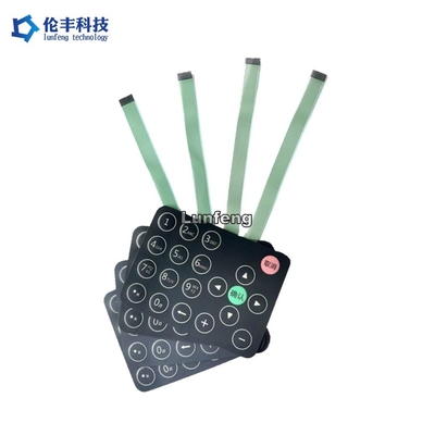 Good price Keypad Sakelar Membran Desain Khusus PET Untuk Kontrol Industri on line