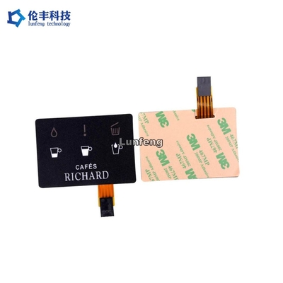 Harga yang bagus Mesin Kopi Flat Membran Switch Panel Kontrol Sentuh Sirkuit FPC on line