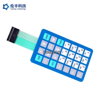 Harga yang bagus 3M468 Rear Adhesive Metal Dome Membran Switch Sablon on line
