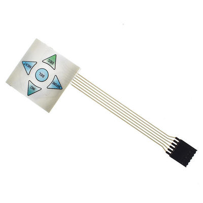 Harga yang bagus Keypad Membran LED PMMA yang disesuaikan dengan Pitch 2,54mm dan Tingkat Perlindungan IP65 on line