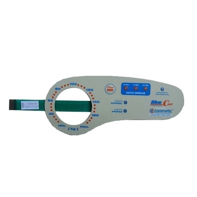 Harga yang bagus 3M9080 Switch membran film tipis perekat dengan pilihan warna LED putih/merah/hijau/biru on line