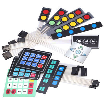 Harga yang bagus Lapisan Sakelar Membran Teknologi Pencetakan Digital Tingkat Medis dengan Hasil Akhir Frosted on line