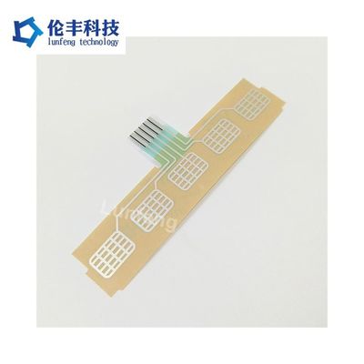 Harga yang bagus Sakelar membran datar yang disesuaikan dengan perekat 3M9080 dan sablon on line