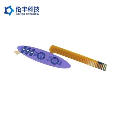 Harga yang bagus Real Adhesive 3M467 3M468 Fleksibel Printed Circuit Membrane Switch untuk solusi cetak layar presisi on line