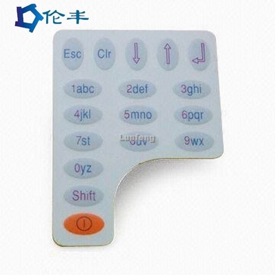 Harga yang bagus Membrane Switch Graphic Overlay Fasad Ketebalan 0,125mm hingga 0,8mm on line
