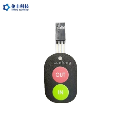 Harga yang bagus Permukaan Matte Waterproof Membran Switch Keypad Graphic Overlay Panel on line