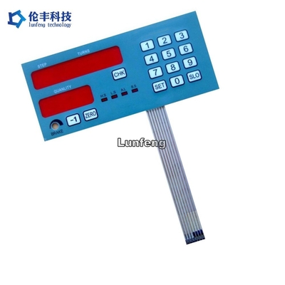 Harga yang bagus LCD Window Flat PET Membran Switch Dengan LED Backlight Custom Made on line