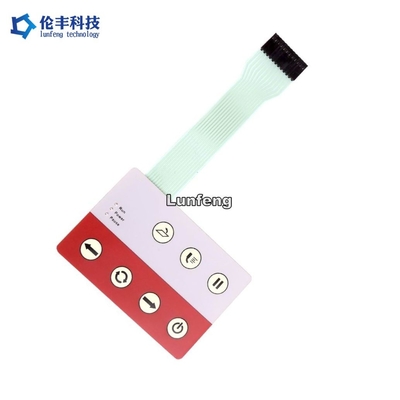 Harga yang bagus 3M467 Sakelar Membran Tahan Air Lampu Latar LED Taktil Logam on line