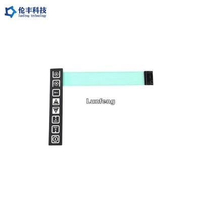 Keypad Matriks Membran Matte, Keypad Membran Tahan Air 3M9448