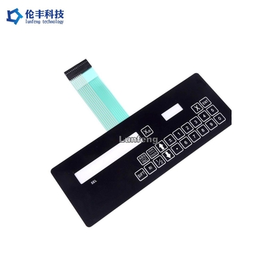 Harga yang bagus Autotype F150 Metal Dome Membran Switch, Keypad Saklar Taktil PET on line