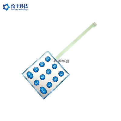 Autotype F150 PET Rapid Prototype Membrane Switch Tombol Timbul