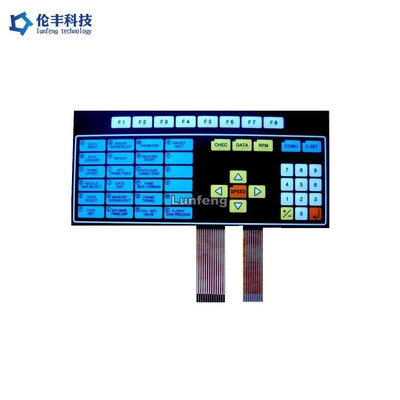 Harga yang bagus Keyboard Membran Datar Ukuran Kustom, Keyboard Membran Kustom Non Taktil on line