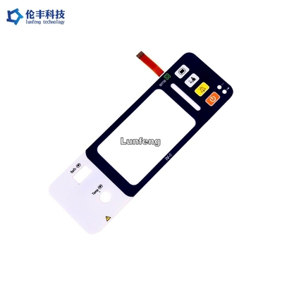 Harga yang bagus Sakelar Membran LED PET Poliester, Sakelar Membran Kunci Desain Khusus on line