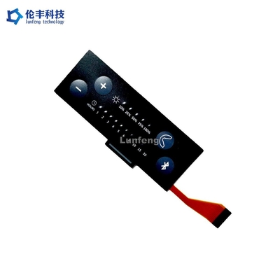 Harga yang bagus Saklar Membran LED Kunci Timbul PET, Keypad Membran LED FPC Kustom on line
