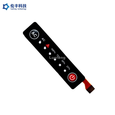 Harga yang bagus Sakelar Membran LED Poliester, Keypad Membran Kustom Sirkuit Fleksibel on line