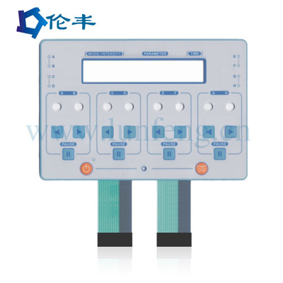 Harga yang bagus Keypad Membran LED Putih PMMA Dengan Umur 1 Juta Kali on line