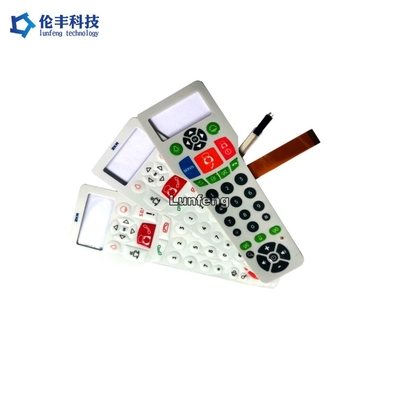 Harga yang bagus Real Adhesive 3M467 Metal Dome FPC Membrane Switch -40°C hingga 70°C Toleransi suhu on line
