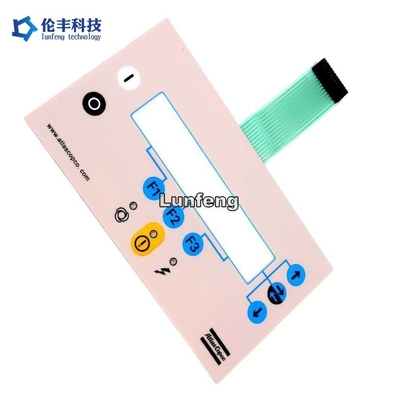Harga yang bagus PVC Membrane Key Type Lighted Membrane Keypad untuk Disesuaikan on line