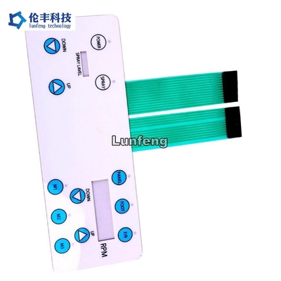 Harga yang bagus Keypad Membran Waterproof Berkualitas Industri dengan 1 Juta Kali Kehidupan Kunci dan Konsumsi on line