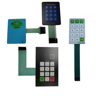 Harga yang bagus 3M468 Switch Membran Kubah Logam Adhesive dengan bahan PET Overlay dan 1,000,000 Siklus untuk Panel Kontrol Elektronik on line