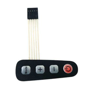 Harga yang bagus Switch Membran Kubah Logam tahan lama dengan 1,000,000 Siklus siklus hidup dan 3M467/468 Perekat untuk 100MΩ tahan isolasi yang andal on line