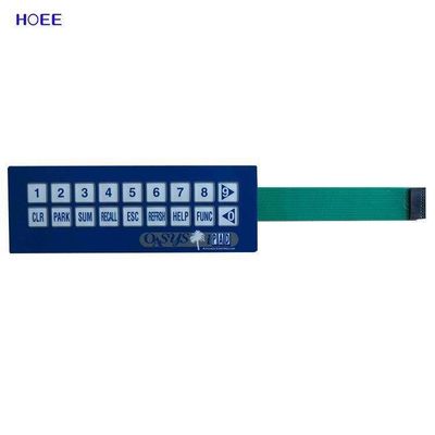 Harga yang bagus Non Tactile Metal Dome Membrane Switch dengan 100MΩ 100V Resistance Isolation dan Glossy atau Matte Surface Finish untuk Consumer Electronics on line