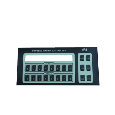 Harga yang bagus Keypad Membran LED yang disesuaikan dengan Jenis Kunci PVC dan Warna LED Hijau on line