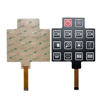 Harga yang bagus Flat Membrane Keypad Driver Tegangan 3v Rentang suhu Minus 40 Celsius hingga 70 Celsius Interface yang tahan lama dan responsif on line