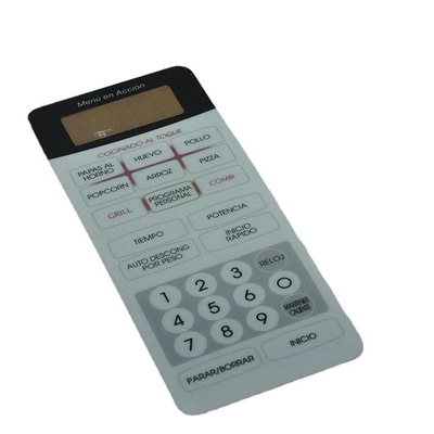 Harga yang bagus DC 5V PC Waterproof Membrane Keypad dengan Interface yang dapat disesuaikan dan arus ≤100mA on line