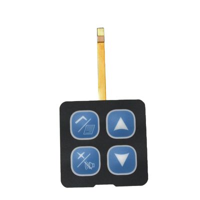 Harga yang bagus Saklar Membran Datar Taktil Warna LED Oranye Dirancang untuk Operasi yang Kuat di Elektronik Medis, Industri, dan Konsumen on line