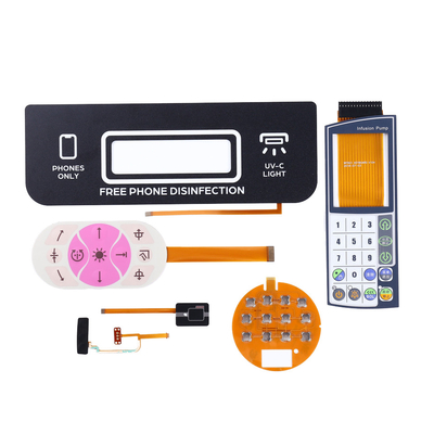 Harga yang bagus Customized PET Membrane Switch Facade Glossy untuk Industri, Otomotif, Medis on line