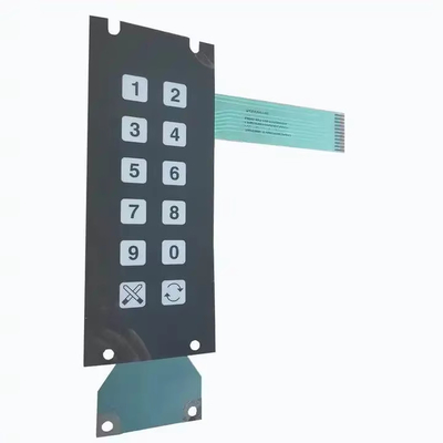Membran Keypad Overlay yang disesuaikan Bahan ABS yang tipis tahan lama dan disesuaikan