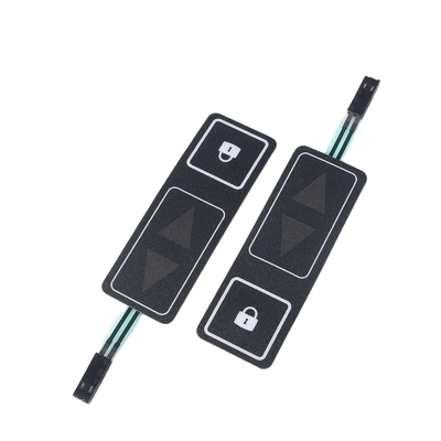 Pantone Color Waterproof Membrane Keypad dengan Key Number yang dapat disesuaikan dan kisaran suhu 20C-70C