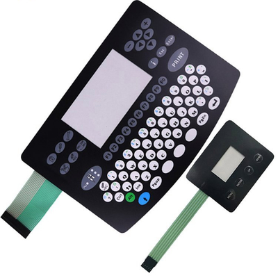 Harga yang bagus Overlay Membran Switch PC/ABS Industri yang Disesuaikan untuk Desain yang Disesuaikan on line