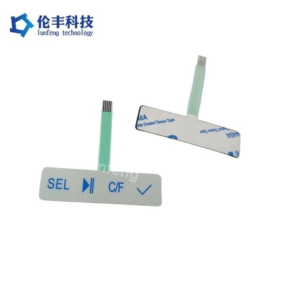 Harga yang bagus Pergeseran Kubah Logam Berkualitas Industri dengan 50mA / 50V DC Contact Rating dan Konektor Hitam on line