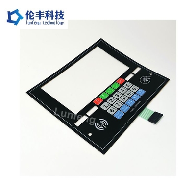 Harga yang bagus Teknologi Pencetakan Serat Sutra Switch Membran PET Disesuaikan dan Matte untuk operasi yang tepat on line