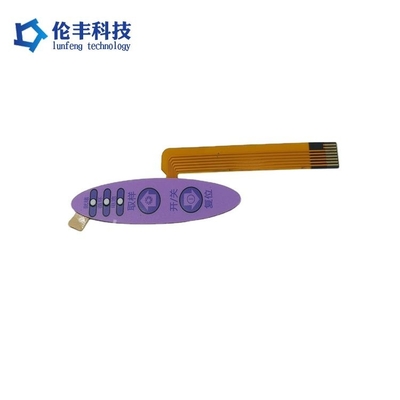 Harga yang bagus Keyboard Komputer FPC Membrane Switch dengan Screen Printing atau Digital Printing dan Overlay Membrane Switch yang Disesuaikan on line