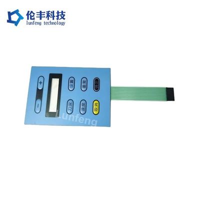 Harga yang bagus ZIF Connector Flat Membrane Switch IP65 Optional Ingress Protection Kunci sentuh dan non sentuh yang cocok untuk antarmuka perangkat portabel on line