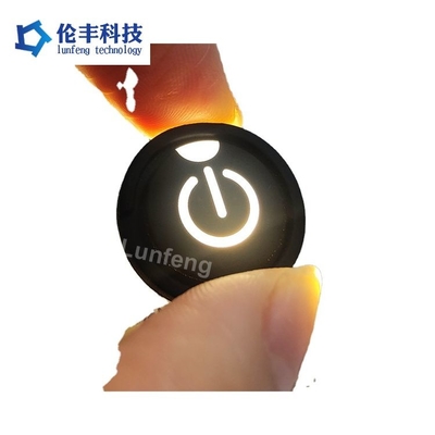 Warna LED Biru Keypad Membran LED Pitch 2.54mm Disesuaikan untuk Aplikasi Industri