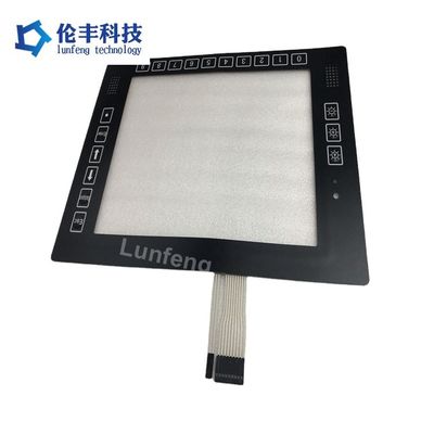 Harga yang bagus Key Life 1 juta kali Waterproof Membrane Keypad Matte Surface Finish Cocok untuk panel kontrol luar dan dalam ruangan on line