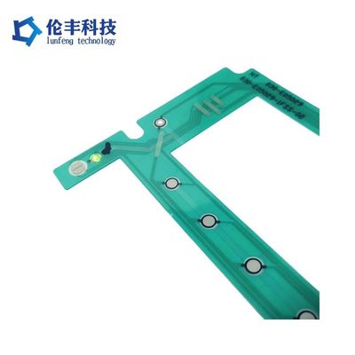 Harga yang bagus Overlay PC 0175mm Flat Membrane Keyboard menampilkan tipe Switch Taktil atau Non-taktil yang dirancang untuk input di lingkungan yang keras on line