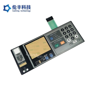 Harga yang bagus Black Connector Metal Dome Membrane Switch untuk Single/Double/Multi-layer Circuit di -30°C sampai 80°C on line
