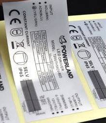 Harga yang bagus Silver Sticker Label with Permanent Acrylic Adhesive and Temperature Resistance up to 80°C for Product Packaging on line
