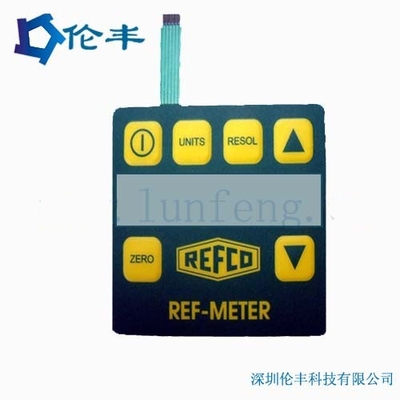 Harga yang bagus RAL Pantone PET Membran Switch 3M 467 Perekat Taktil Dome on line