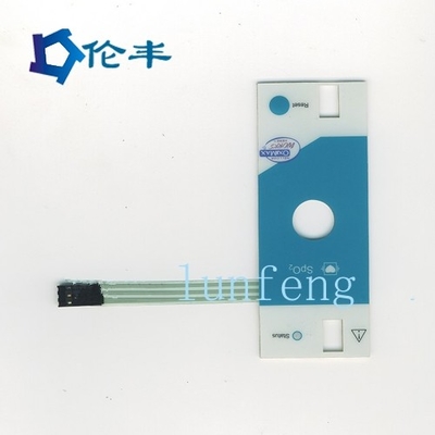 Harga yang bagus Tombol Datar Permukaan Glossy PET Membran Switch Keypad 3M467 on line