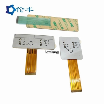 Harga yang bagus 40c Kelembaban ISO Waterproof Membrane Keypad Dengan Interface yang Dapat Dikustomisasi ≤100ma Current on line