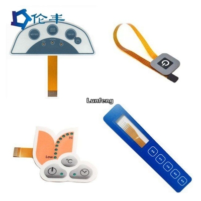 Harga yang bagus Digita Printing FPC Membran Switch Silkscreen Printing EBG180 Digital Keypad Switch on line