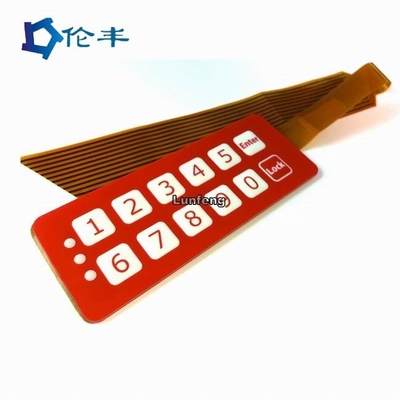 Harga yang bagus FPC Membrane Keypad Connector Flexible Circuit Pantone Keypad Dome Switch on line