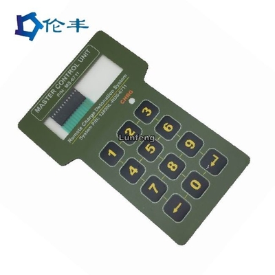 Harga yang bagus Polyester Backlight 3M 468 Membran Switch Jendela LCD Keypad on line