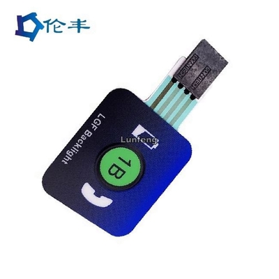 Harga yang bagus PET LED Tactile Metal Dome Switch Panel Beralih Membran Kustom 3M468 on line